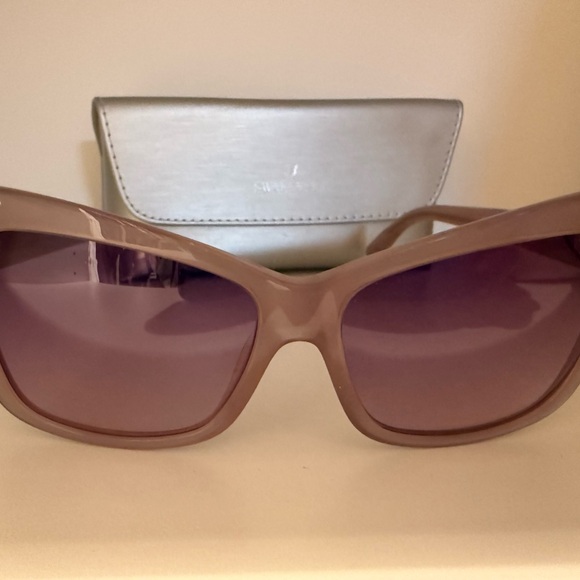 Swarovski Lilac Sunglasses with Crystal Details - Picture 6 of 7